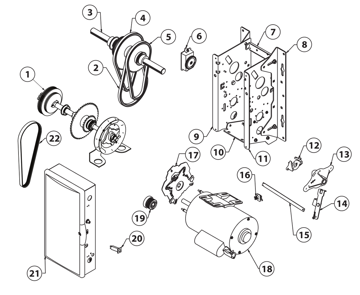 Parts Diagrams Overhead Door Commercial Diagrams RSX RSX, 44% OFF